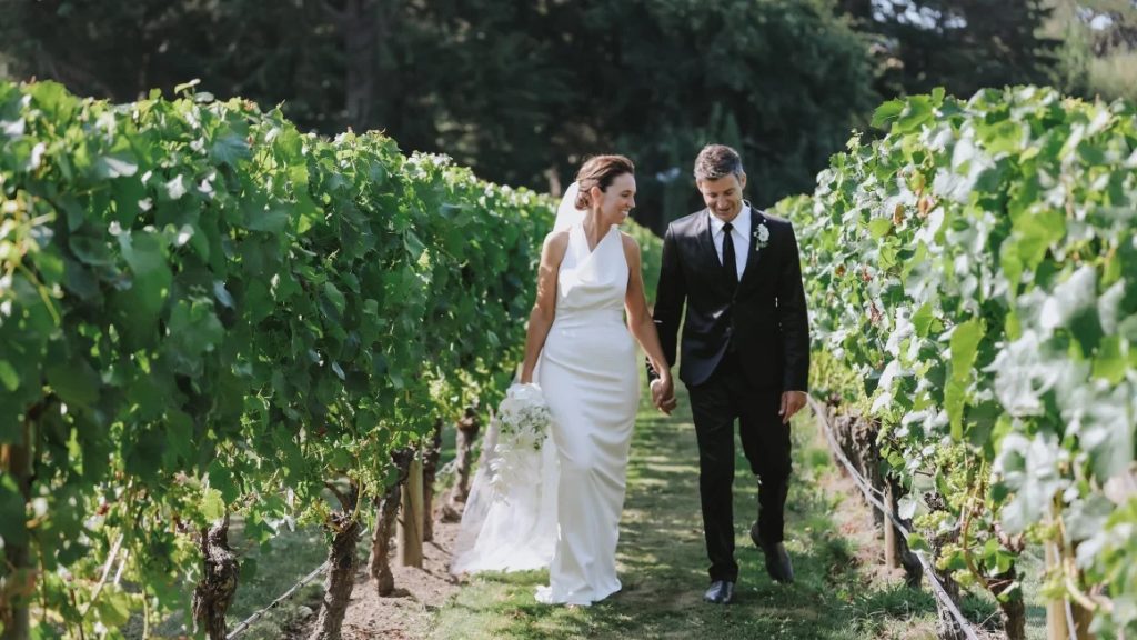 Former New Zealand Prime Minister Jacinda Ardern married her longtime partner Clarke Gayford in Havelock North, New Zealand on January 13, 2024.