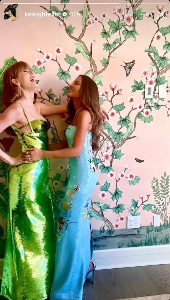 Taylor Swift and Keleigh Teller